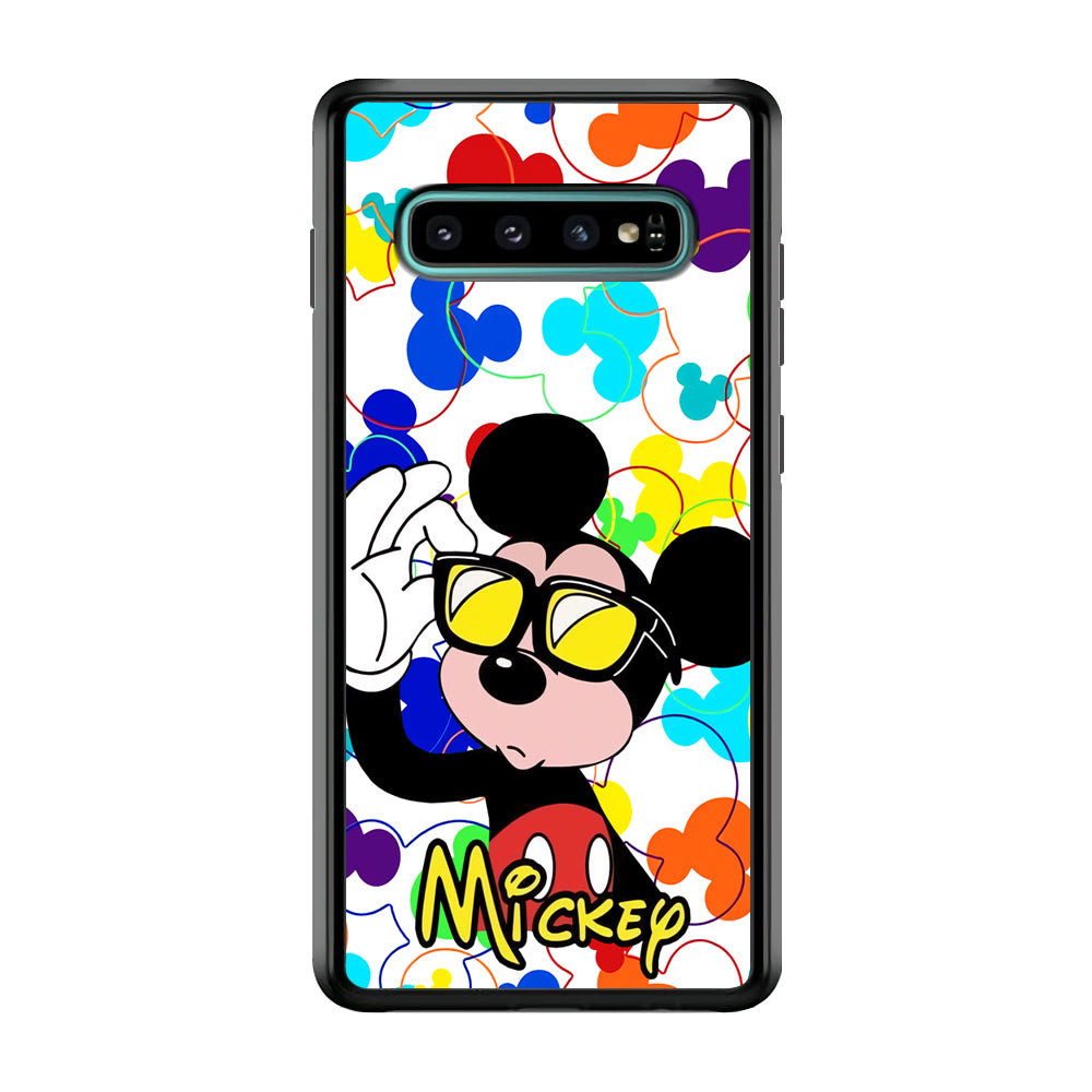 Mickey Stylish Mode Samsung Galaxy S10 Case