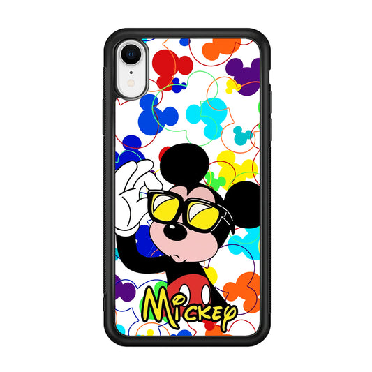 Mickey Stylish Mode iPhone XR Case