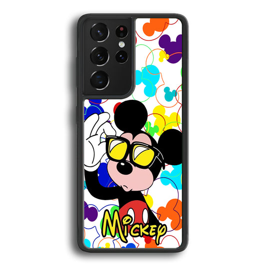 Mickey Stylish Mode Samsung Galaxy S21 Ultra Case