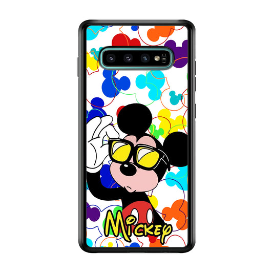 Mickey Stylish Mode Samsung Galaxy S10 Plus Case