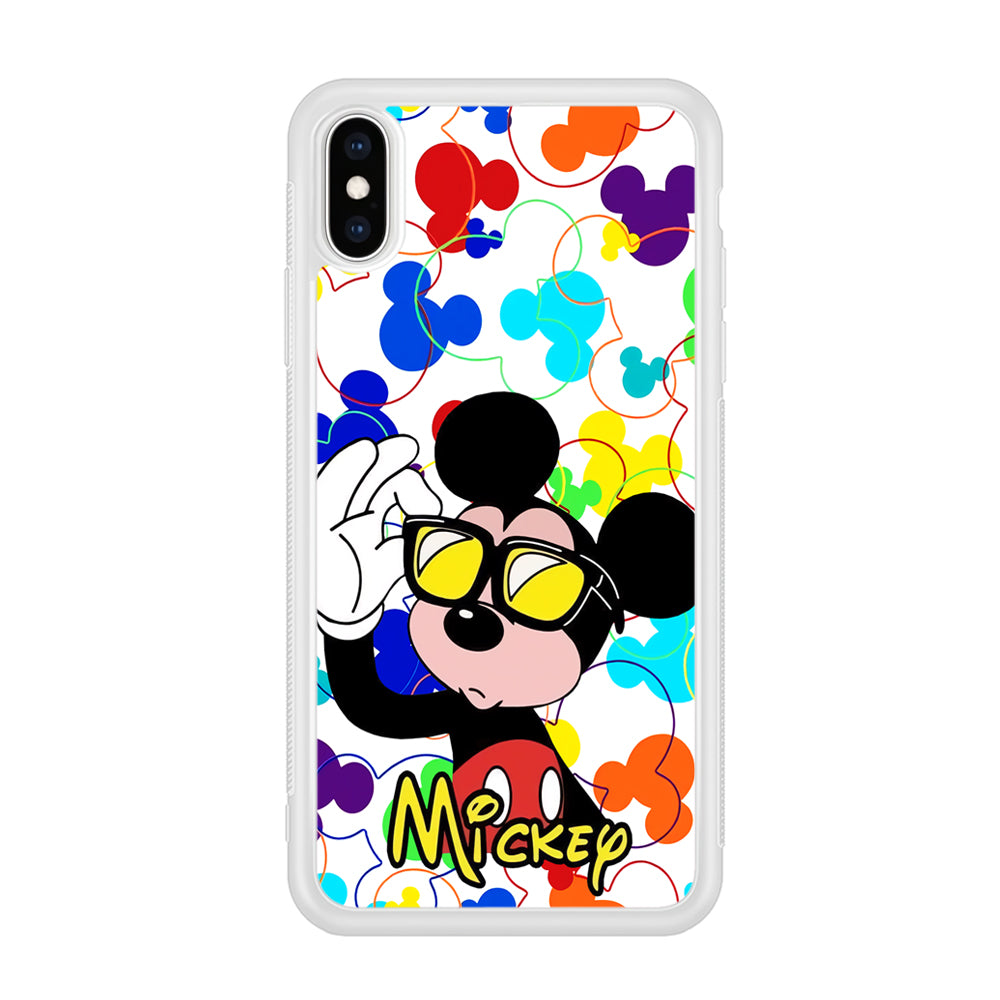Mickey Stylish Mode iPhone X Case