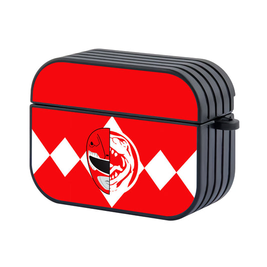 Mighty Morphin Power Rangers Red Hard Plastic Case Cover For Apple Airpods Pro 2 - Ezzystore