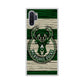 Milwaukee Bucks Logo Pattern Of Wood Samsung Galaxy Note 10 Plus Case