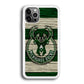 Milwaukee Bucks Logo Pattern Of Wood iPhone 12 Pro Case