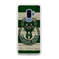 Milwaukee Bucks Logo Pattern Of Wood Samsung Galaxy S9 Plus Case