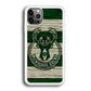 Milwaukee Bucks Logo Pattern Of Wood iPhone 12 Pro Max Case