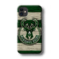 Milwaukee Bucks Logo Pattern Of Wood iPhone 11 Case
