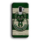 Milwaukee Bucks Logo Pattern Of Wood Samsung Galaxy S9 Plus Case