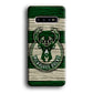 Milwaukee Bucks Logo Pattern Of Wood Samsung Galaxy S10 Case