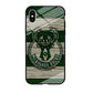 Milwaukee Bucks Logo Pattern Of Wood iPhone XS Case