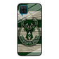 Milwaukee Bucks Logo Pattern Of Wood Samsung Galaxy A12 Case