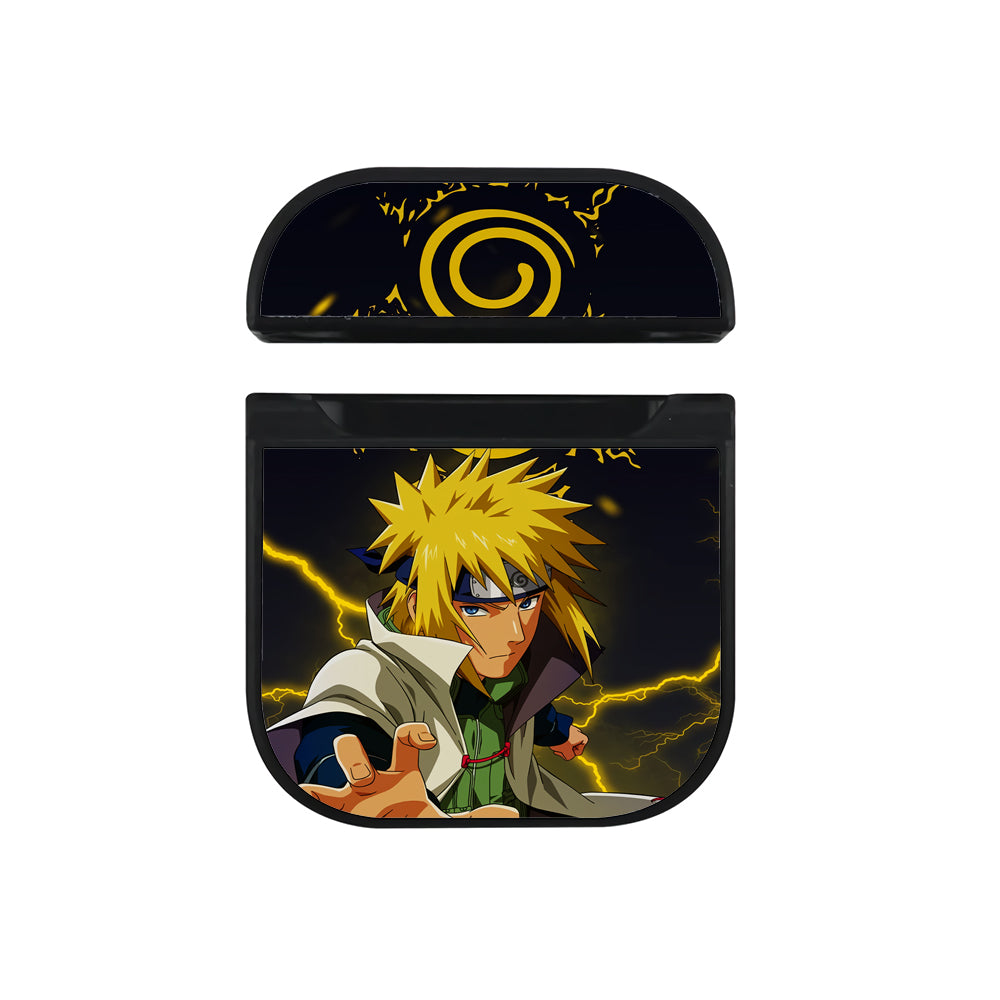 Minato Half Of The Kyuubi Seal Hard Plastic Case Cover For Apple Airpods