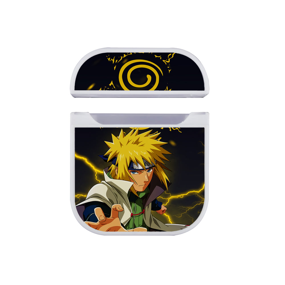 Minato Half Of The Kyuubi Seal Hard Plastic Case Cover For Apple Airpods