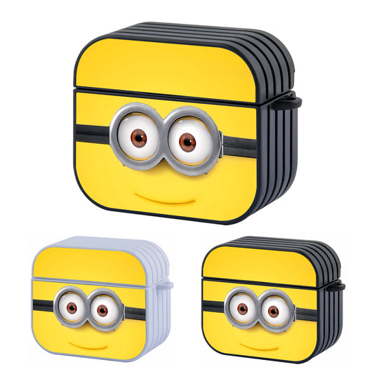 Minions Face Despicable Me Hard Plastic Case Cover For Apple Airpods 3