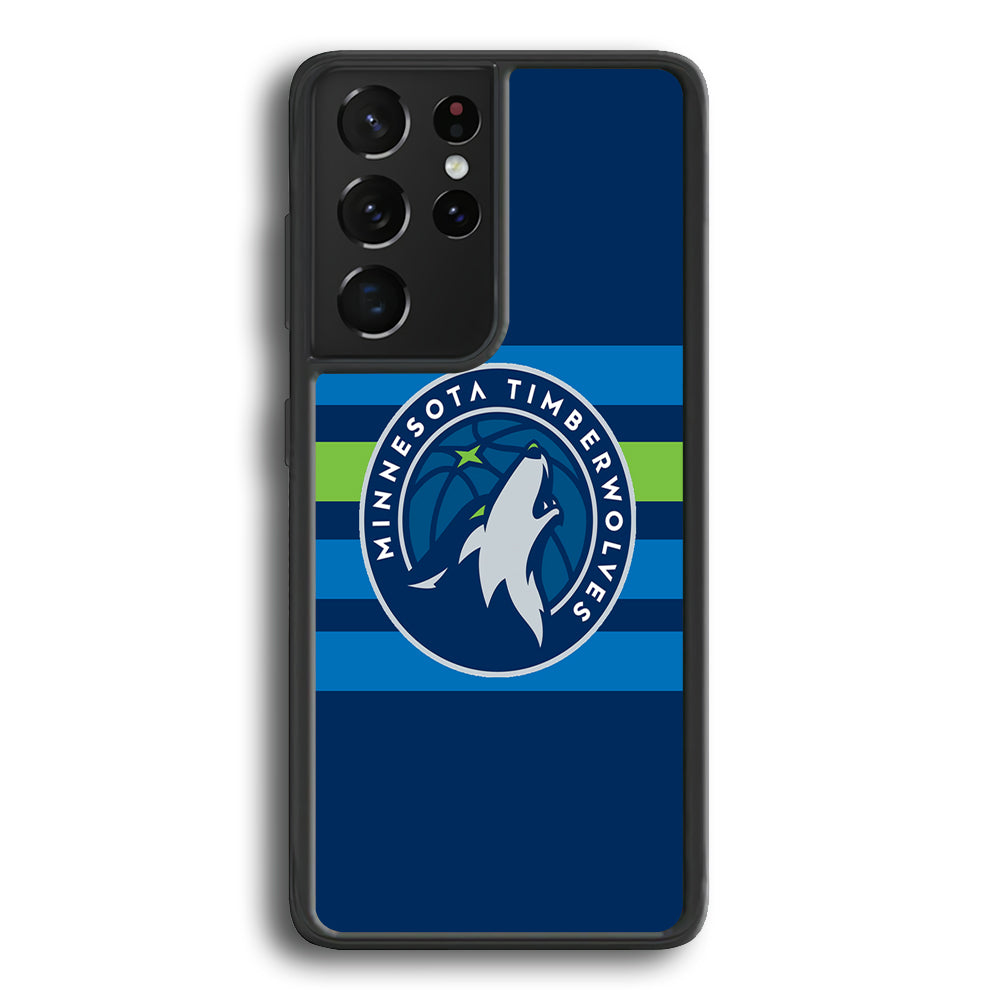 Minnesota Timberwolves NBA Samsung Galaxy S23 Ultra Case - Ezzystore