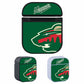 Minnesota Wild Icon Team Hard Plastic Case Cover For Apple Airpods