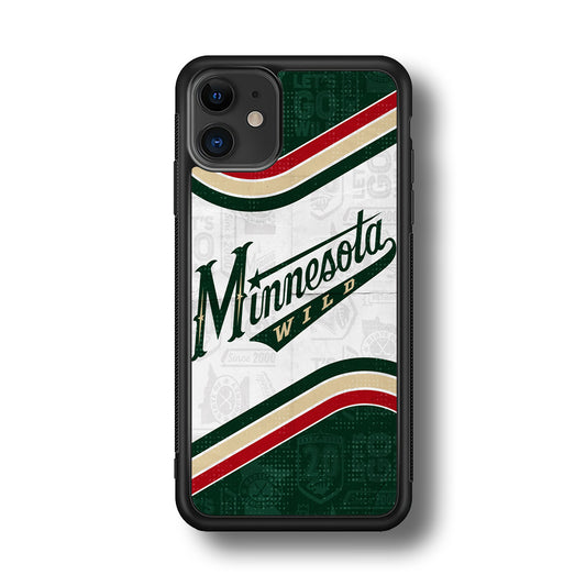 Minnesota Wild NHL Team iPhone 11 Case