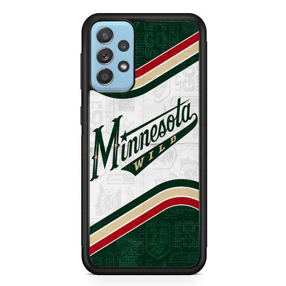 Minnesota Wild NHL Team Samsung Galaxy A72 Case