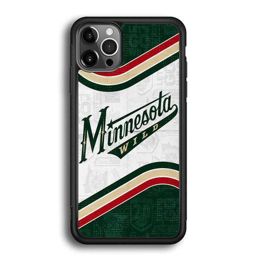 Minnesota Wild NHL Team iPhone 12 Pro Max Case