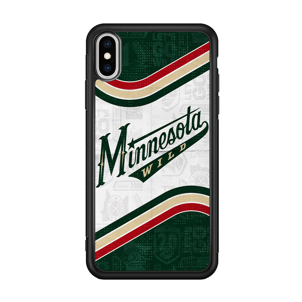 Minnesota Wild NHL Team iPhone XS Case