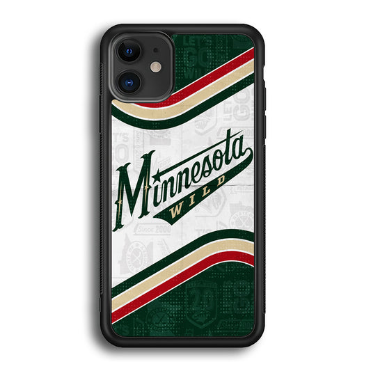 Minnesota Wild NHL Team iPhone 12 Case