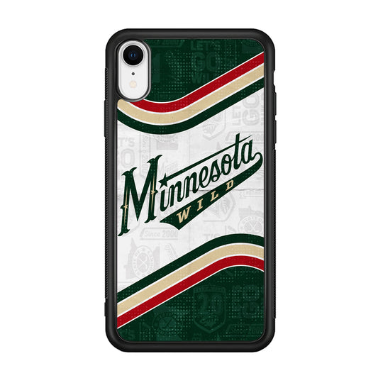 Minnesota Wild NHL Team iPhone XR Case