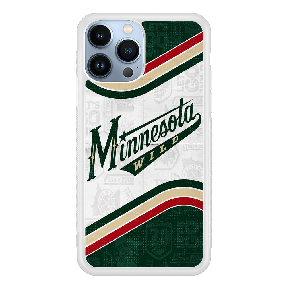 Minnesota Wild NHL Team iPhone 13 Pro Max Case