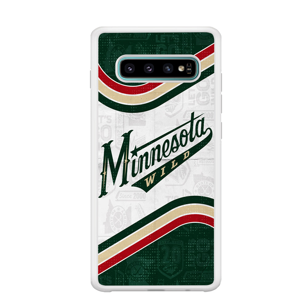 Minnesota Wild NHL Team Samsung Galaxy S10 Case