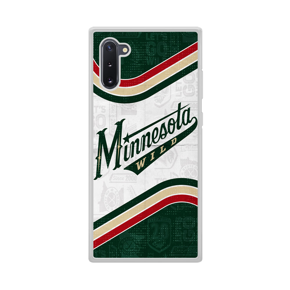 Minnesota Wild NHL Team Samsung Galaxy Note 10 Case