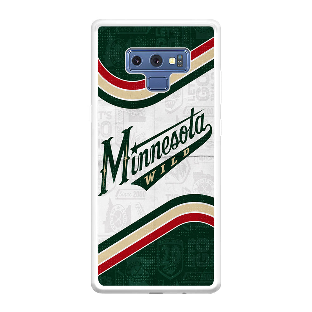 Minnesota Wild NHL Team Samsung Galaxy Note 9 Case