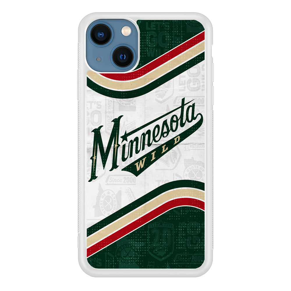 Minnesota Wild NHL Team iPhone 15 Plus Case