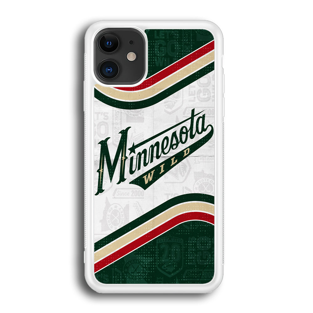 Minnesota Wild NHL Team iPhone 12 Case