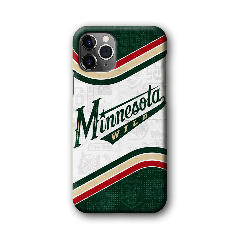 Minnesota Wild NHL Team iPhone 11 Pro Max Case