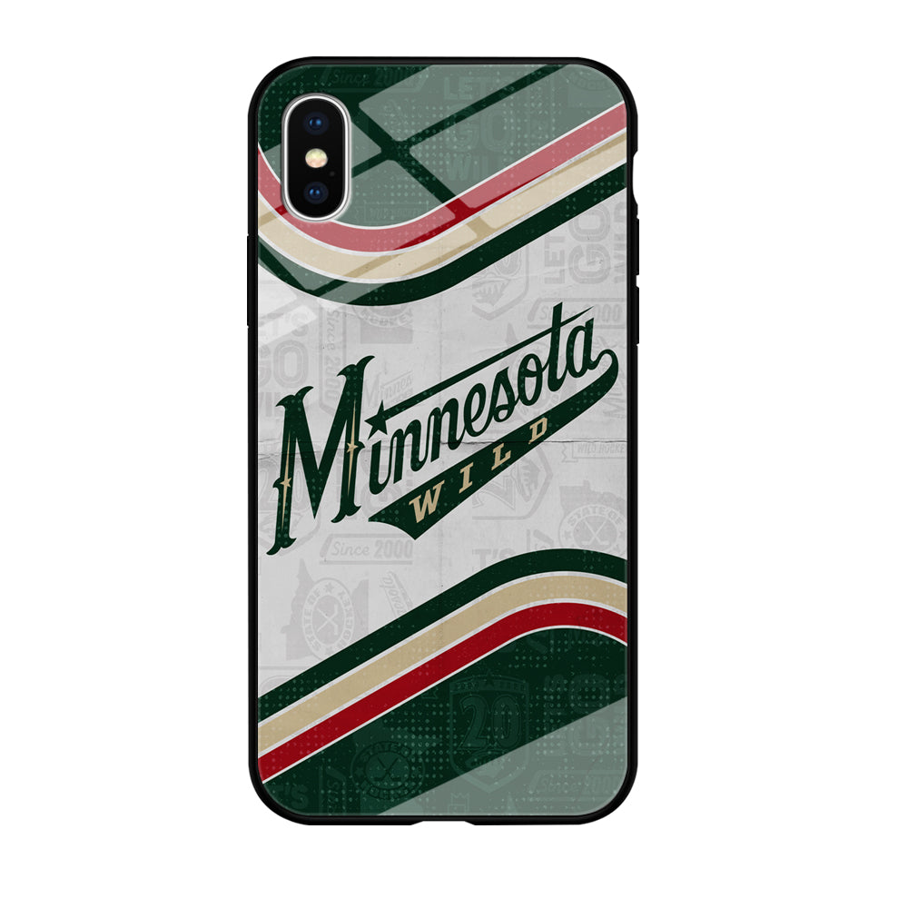 Minnesota Wild NHL Team iPhone Xs Max Case