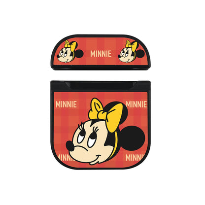 Minnie Mouse Art Of Character Hard Plastic Case Cover For Apple Airpods