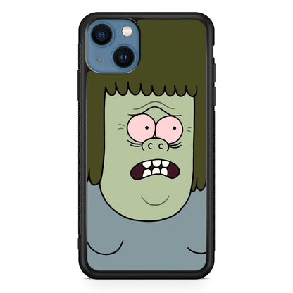 Mitch Regular Show Expression iPhone 15 Plus Case