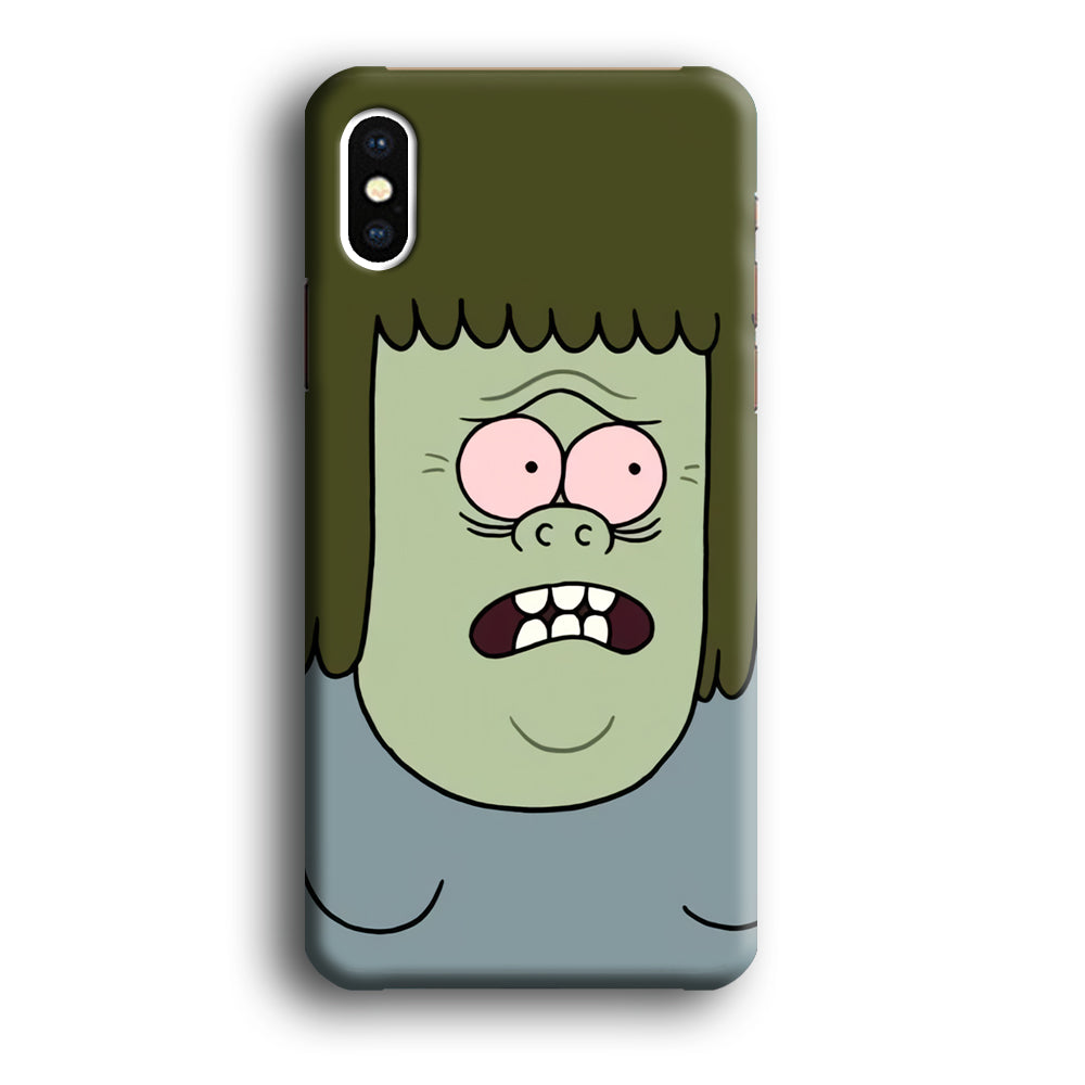 Mitch Regular Show Expression iPhone XS Case