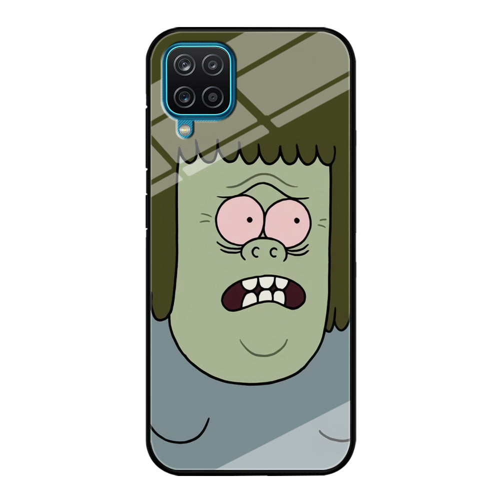 Mitch Regular Show Expression Samsung Galaxy A12 Case