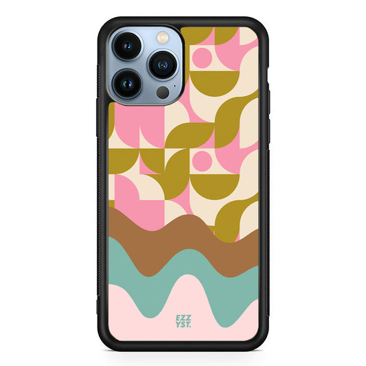 Mixing Shapes The Golden Flow Magsafe iPhone Case