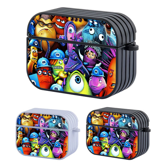 Monsters Inc All Character Hard Plastic Case Cover For Apple Airpods Pro