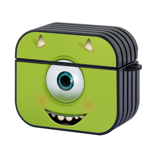Monsters Inc Mike Face Hard Plastic Case Cover For Apple Airpods 4 - Ezzystore
