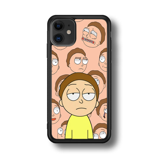 Morty Lazy Expression iPhone 11 Case