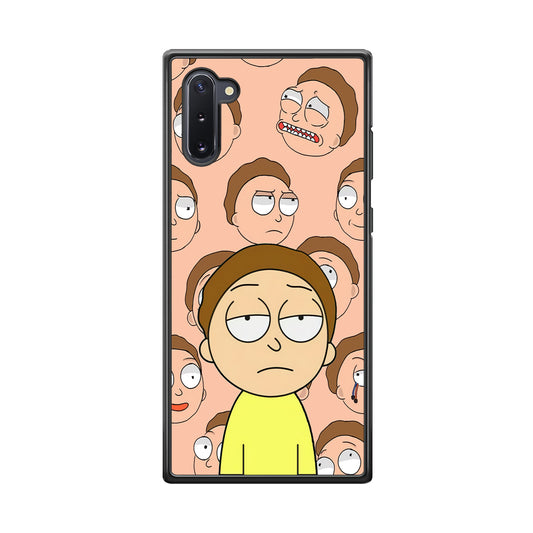 Morty Lazy Expression Samsung Galaxy Note 10 Case