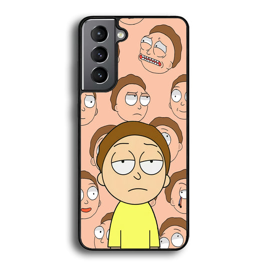 Morty Lazy Expression Samsung Galaxy S21 Case