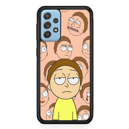 Morty Lazy Expression Samsung Galaxy A72 Case