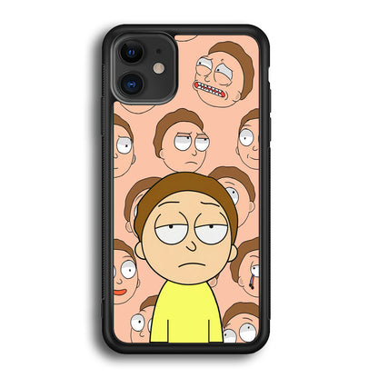 Morty Lazy Expression iPhone 12 Case