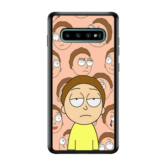Morty Lazy Expression Samsung Galaxy S10 Plus Case