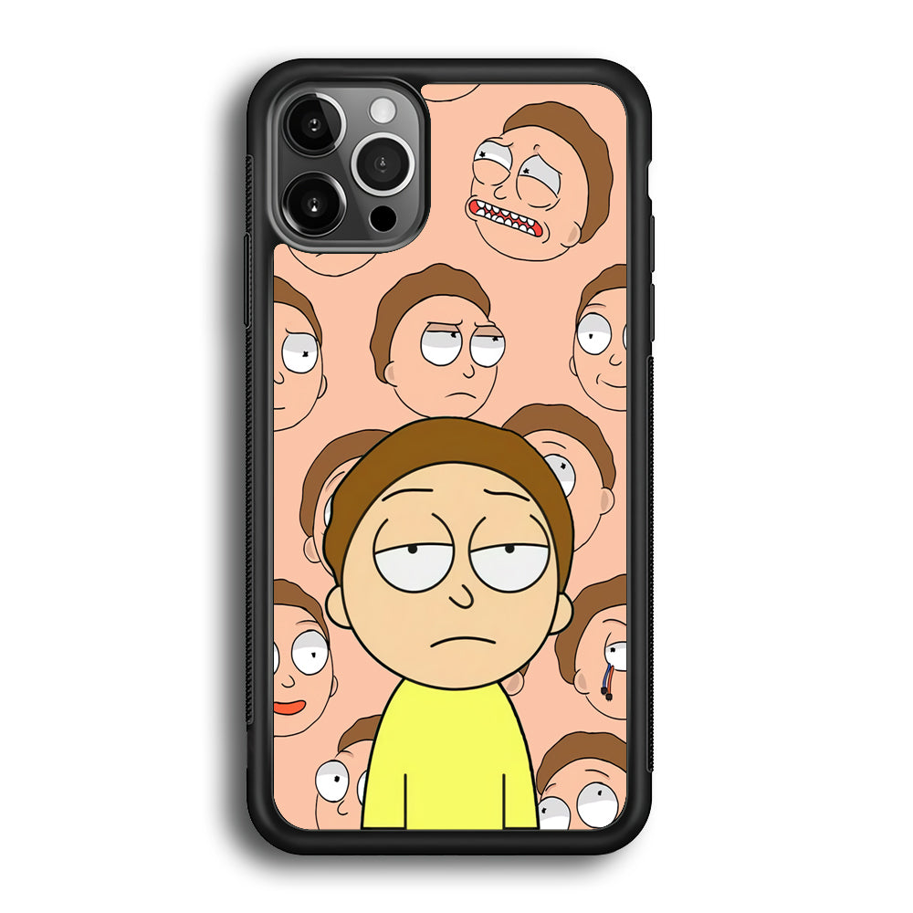 Morty Lazy Expression iPhone 12 Pro Case