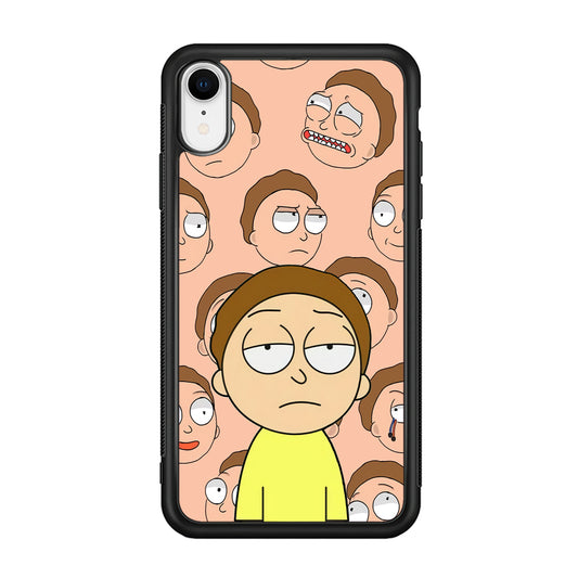 Morty Lazy Expression iPhone XR Case