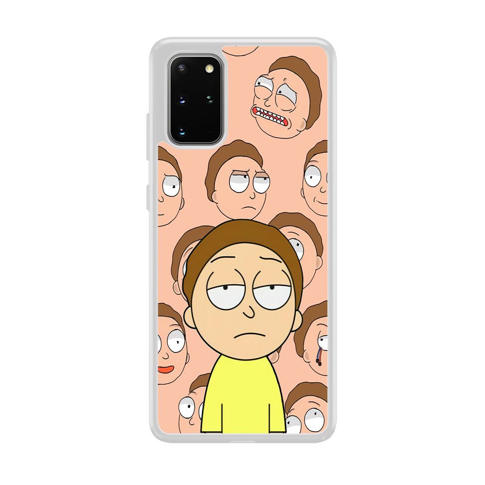 Morty Lazy Expression Samsung Galaxy S20 Plus Case